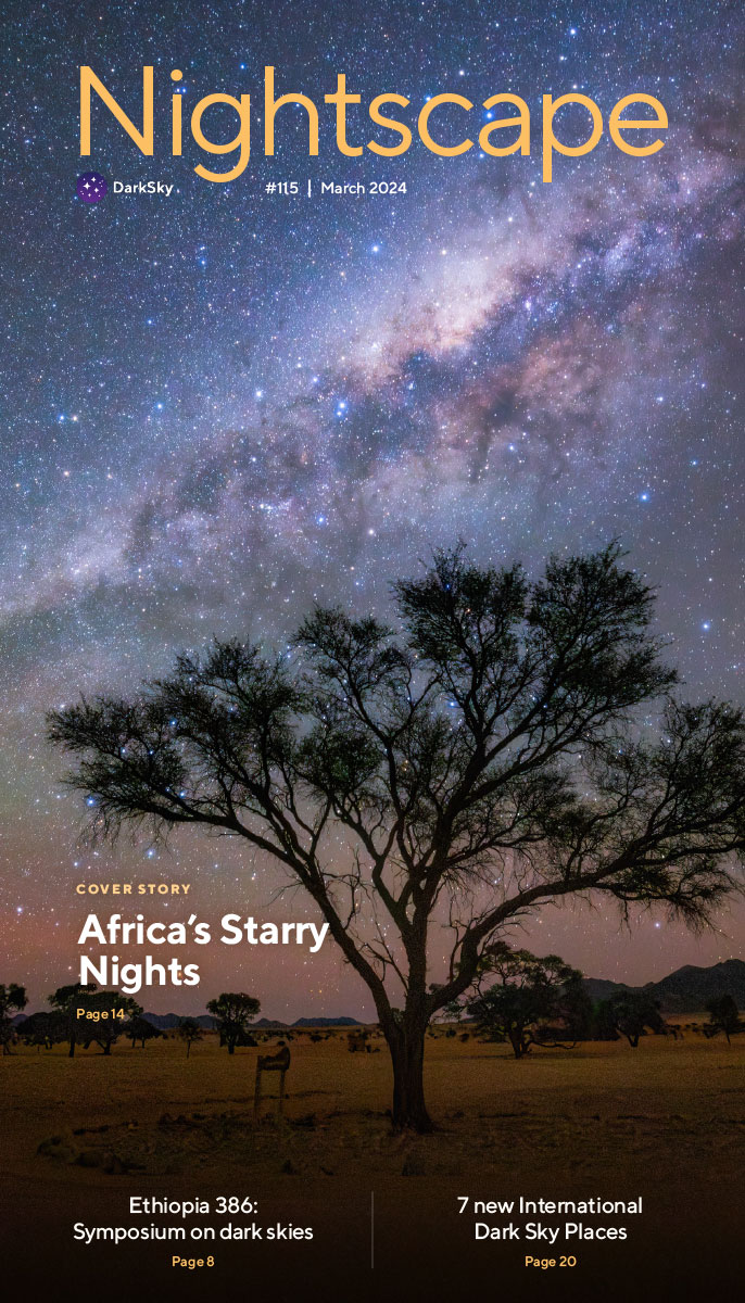 Cover of Nightscape #115, March 2024